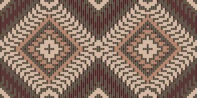 Abstract Geometric Abstract Patternfolk Embroidery, Aztec Geometric Ornament Print. Design for Carpet, Wallpaper, Clothing, Wrapping, Fabric vector