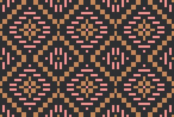 Native Patterns Ikat Design Pattern Drawingfolk Embroidery, Aztec Geometric Ornament Print. Design for Carpet, Wallpaper, Clothing, Wrapping, Fabric