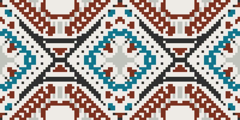 Fabric Design Ikat Pattern Dressfolk Embroidery, Aztec Geometric Ornament Print. Design for Carpet, Wallpaper, Clothing, Wrapping, Fabric