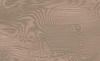 Intersecting lines the ripple effect. Wavy striped facturer. Decorative lined hypnotic contrast background. Brown abstract wallpaper with moire effect texture vector