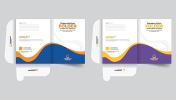 Creative abstract layout report cover design, Presentation folder template design, Folder design, cover for catalog, brochures, Annual report cover vector