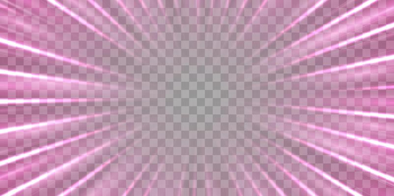 Radial speed rays, light neon flow, zoom in motion effect, pink glow speed lines, colorful light trails Abstract background