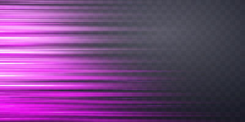 Speed rays, light neon flow, zoom in motion effect, pink glow speed lines, colorful light trails, perspective stripes. Abstract background.