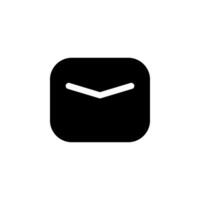 Envelope or mail icon. Suitable for web design, app interfaces, and other graphic design projects. vector