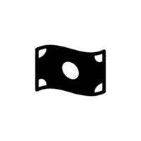 Dollar bill icon. Represents money, finance, payment, and economic concepts vector