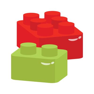 Get your hands on this amazing 3d icon of kids blocks