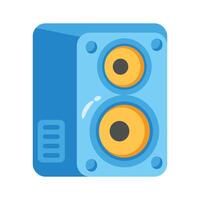 A 3d style icon showing kids speaker toy vector
