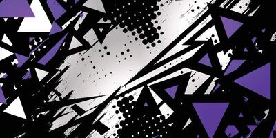 Dark abstract racing background with triangle pattern vector