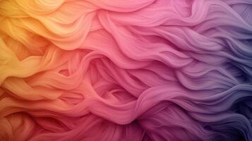 Colorful abstract background with wavy lines photo