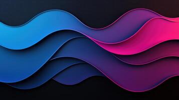 Abstract waves wallpaper photo