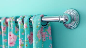 Smooth Tablecloths on Rail photo