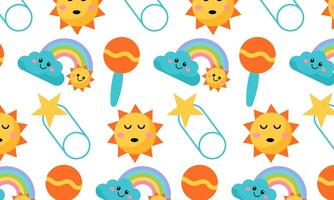 Baby Pattern . Art, Icons, and Graphics vector