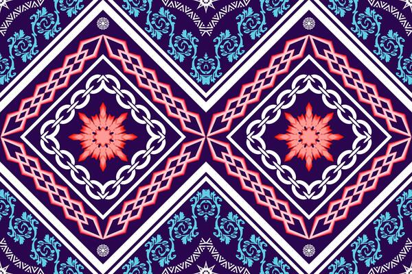 Beautiful figure tribal geometric ethnic oriental pattern traditional .Aztec style embroidery abstract.design for texture,fabric,,print.