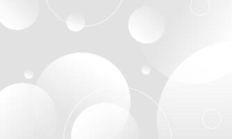 Abstract background of transparent white circles with various sizes. Good for print media design and others vector