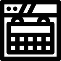 Event, Web, Website Outline Icon vector