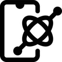Gyroscope, Sensor, Orientation Outline Icon vector