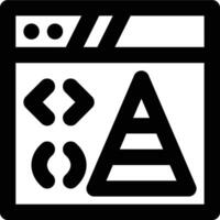 Progressive Enhancement, Web Design, Strategy Outline Icon vector