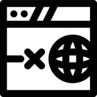 Disconnect, Disconnected, Offline Outline Icon vector