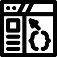 Inspect Element, Website, Web Outline Icon vector
