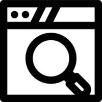 Web Browser, Website, Www Outline Icon vector