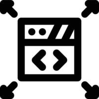 Deployment, Web Deployment, Website Deployment Outline Icon vector
