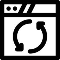 Update, Refresh, Updating Outline Icon vector