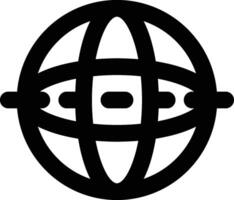 Equator, Latitude, Astronomy Outline Icon vector