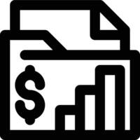 Economic Data, Data, Economics Outline Icon vector