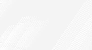 Modern minimal white grey background subtle lines abstract backdrop banner vector