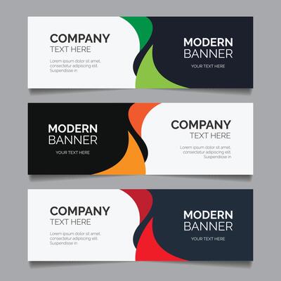 Flat design abstract geometric real estate facebook cover