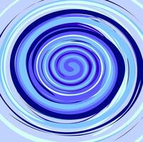 Abstract bright spiral pattern on a blue background vector