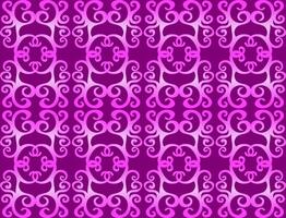 Beautiful seamless abstract pattern on a pink background suitable for tiles or wallpaper vector