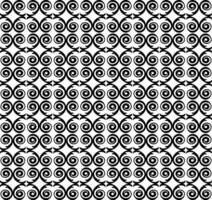 Seamless texture in the form of a beautiful black pattern vector