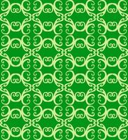 Beautiful seamless abstract pattern on green background for fabric or wallpaper vector