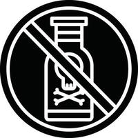 No alcohol sign illustration vector