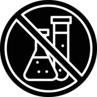 No science lab sign illustration vector