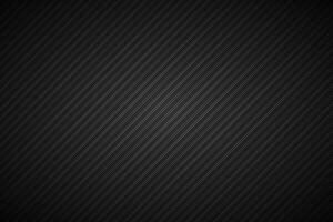 Dark abstract metallic background with slanting lines, black and grey striped pattern, parallel lines and strips, diagonal carbon fiber, illustration vector