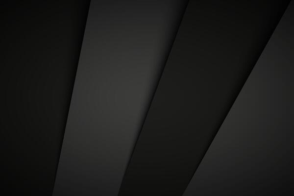 Black and grey sheets of paper, stainless steel background with diagonal stripes, illustration