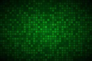 Modern green abstract background with transparent squares, simple illustration with different transparency of squares vector