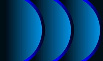 Abstract Background Design Version Gradient with Circle in Light Blue and Black for Branding, Ads, Social Media, Wallpaper, Website etc vector