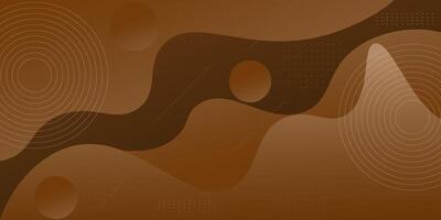 Bright colored abstract background with brown wave design for banner cover, book brochure and other graphic design elements. Eps10 vector