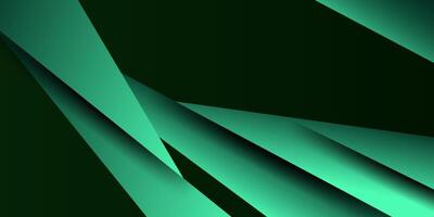 Abstract green background overlapping with triangle template and shadow shapes. Dark green background with subtle pattern design. Eps10 vector