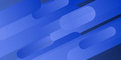 Abstract colorful blue dynamic shape background. Overlapping rectangle pattern design with lines. Eps10 vector