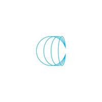 letter C modern logotype icon design concept. Creative minimalist vector