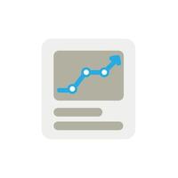 Import Tariff Growth Chart vector