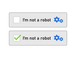 i am not a robot test vector