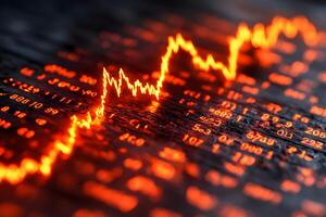 Dynamic Stock Market Graph and Data Analysis for Financial Insights photo