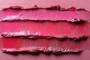 Abstract Art with Textured Pink Paint Strokes - Creative Background Design photo