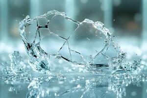 Dynamic Splash of Water Capturing Motion and Energy for Design Inspirations photo