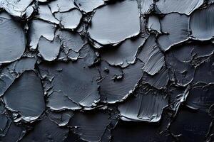 Abstract Textured Black Surface for Artistic Backgrounds and Design Projects photo